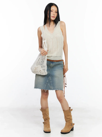 frayed-hem-denim-midi-skirt-cl529