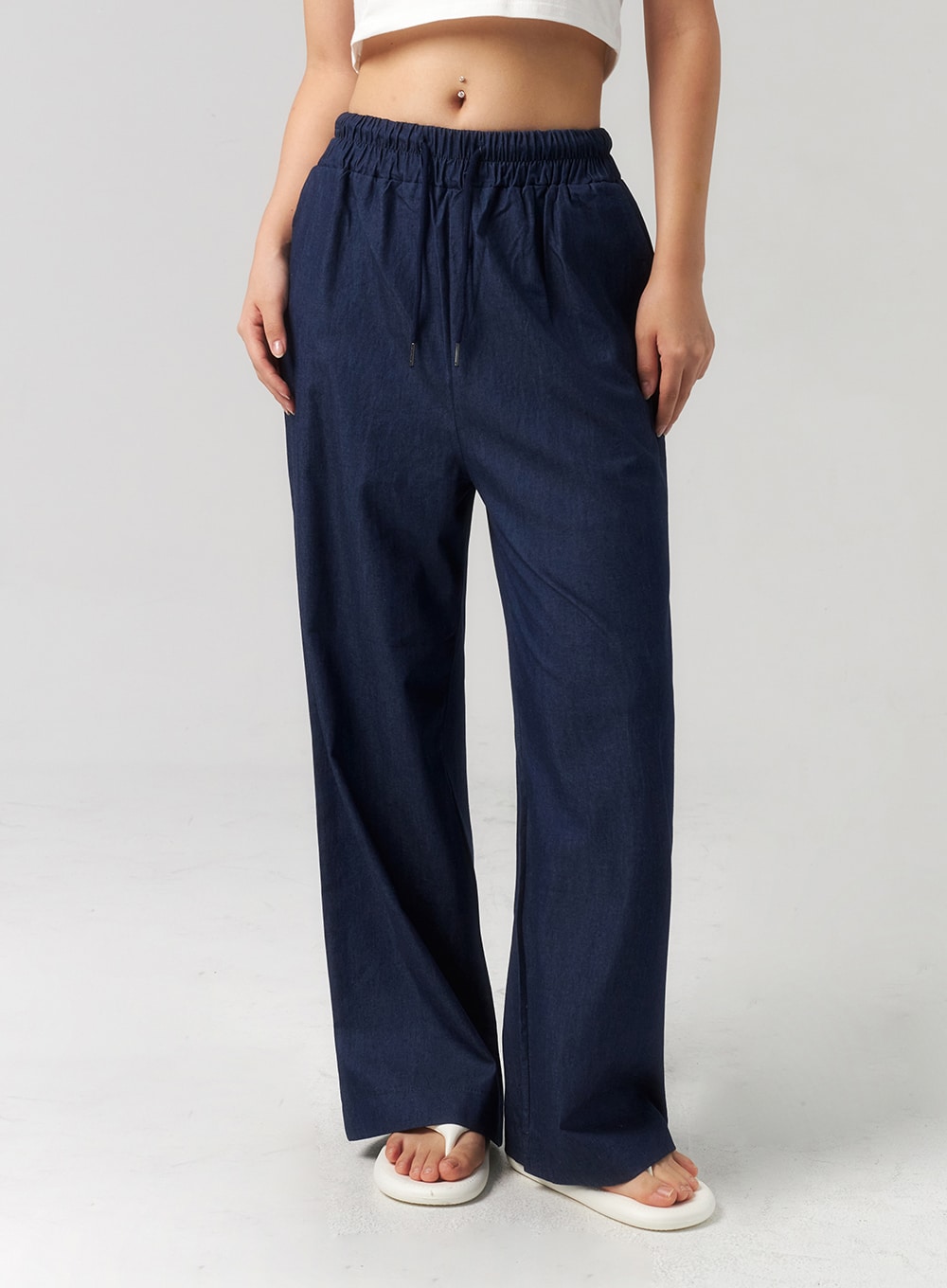 NWT Alexander Wang Tapered Logo Track Pants Denim Jeans Joggers Aged Grey S  | eBay