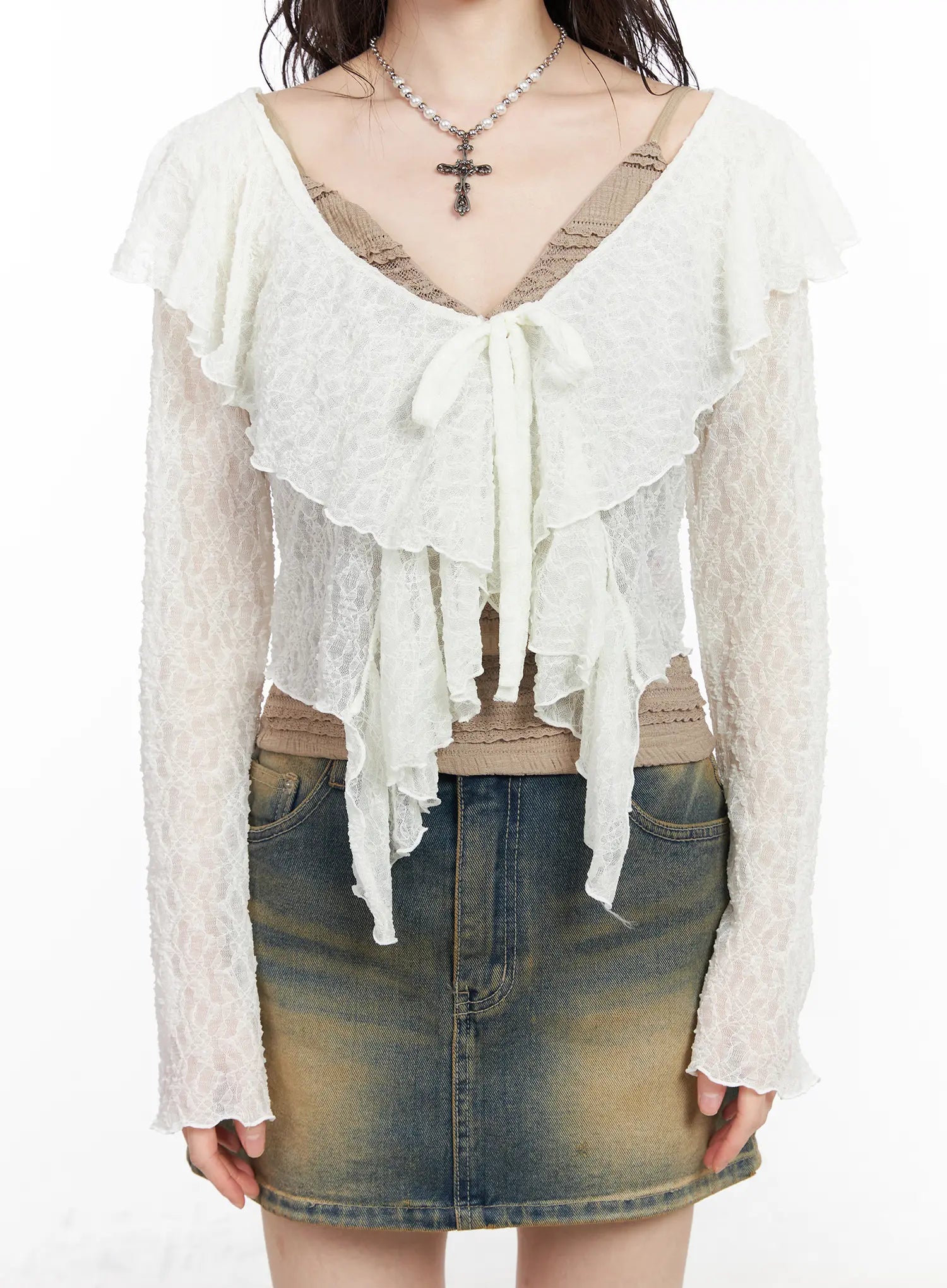 sheer-ruffle-ribbon-cardigan-cm518