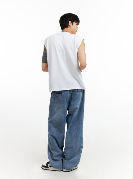 mens-drawstring-wide-fit-jeans-ig402