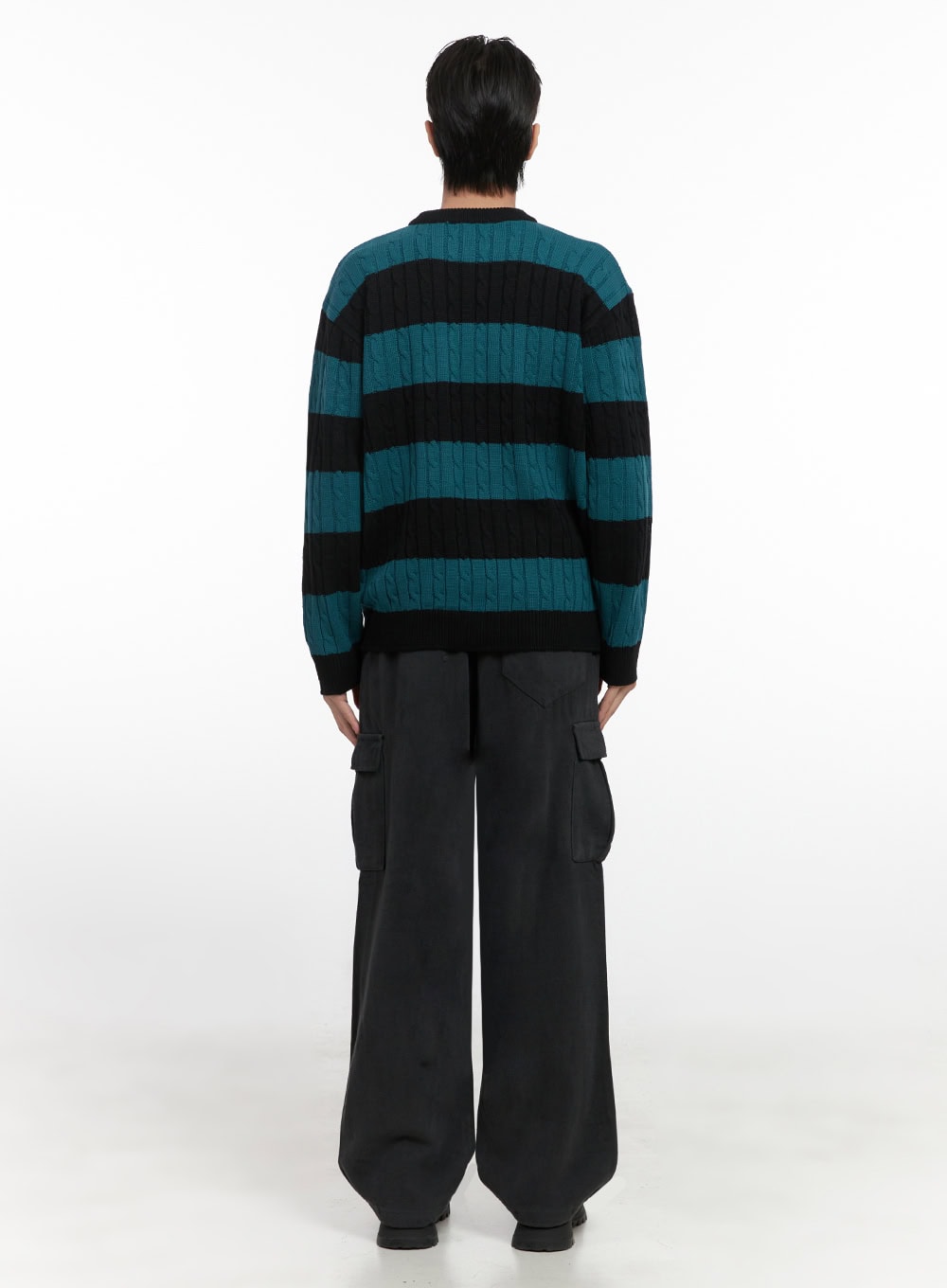 mens-stripe-cable-knit-sweater-id413