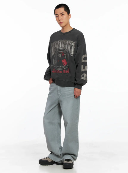 mens-vintage-red-graphic-crewneck-is509