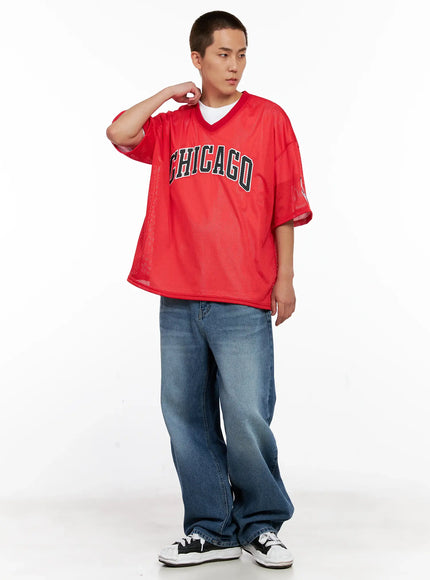 mens-chicago-mesh-v-neck-jersey-tee-ig511