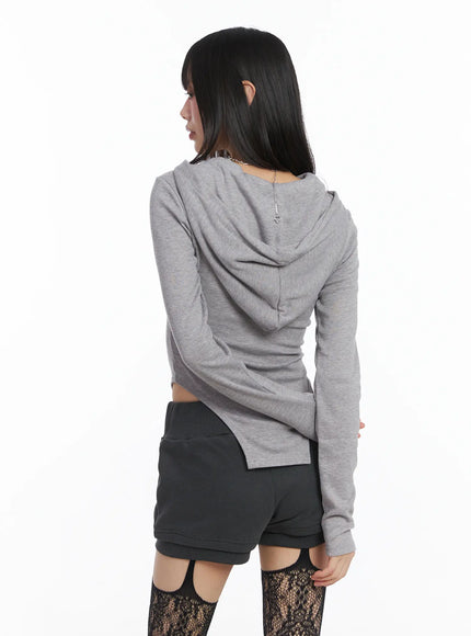 diagonal-button-hooded-fleece-tee-cj501