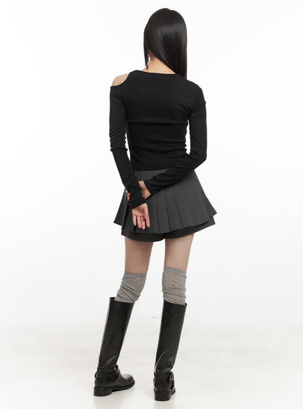 slim-fit-twist-cut-out-long-sleeve-top-cj528