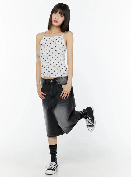 star-print-cami-iu518