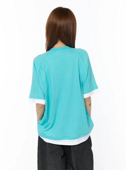 oversized-raglan-layered-t-shirt-cy527