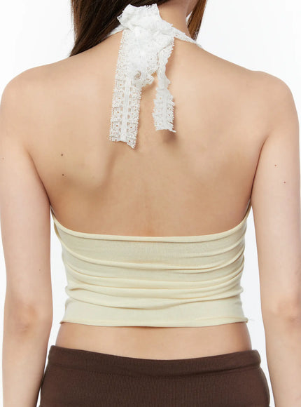 lace-trim-halter-graphic-tank-cy518