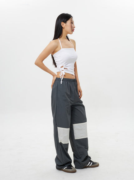 Nylon Track Pants IY311