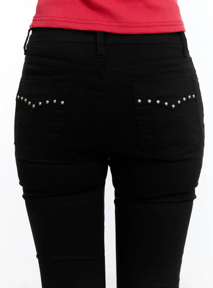 studded-pocket-hip-pad-bootcut-pants-ca507
