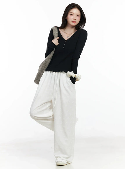 ribbed-button-v-neck-long-sleeve-top-if525