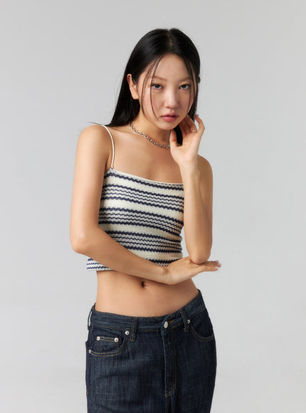 stripe-cropped-knit-top-cl320