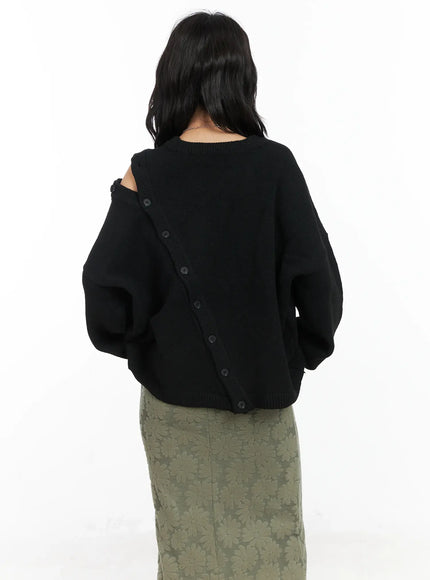 loose-buttoned-knit-sweater-cn528