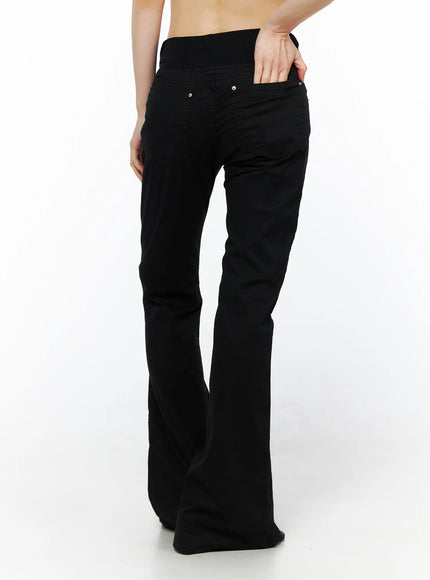 shirred-bootcut-pants-cu511