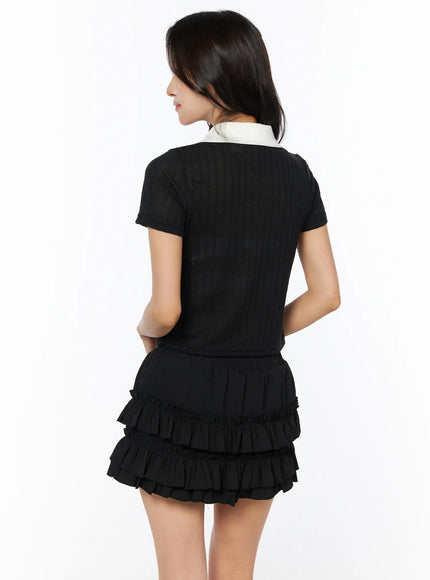 shirt-layered-button-up-knit-top-cu522