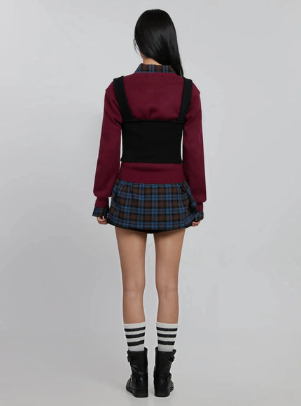 ribbon-detail-layered-sleeveless-top-id504