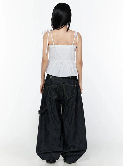 ami-wide-leg-cargo-jeans-iy526