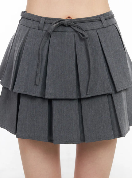 tiered-pleated-mini-skirt-cm518