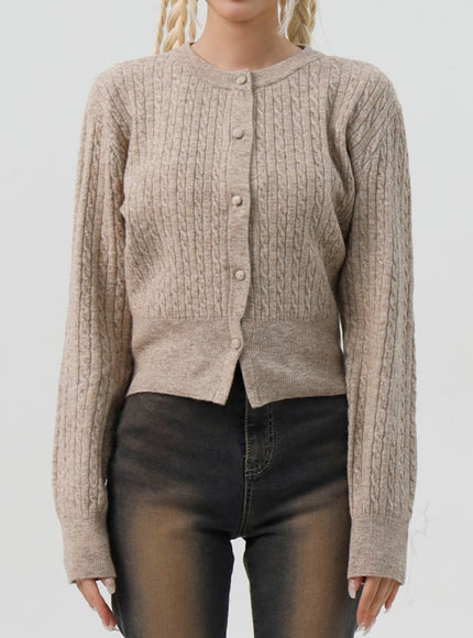 cable-knit-round-neck-cardigan-is311