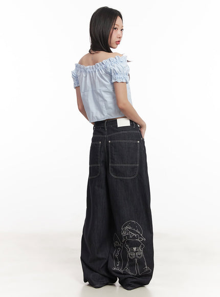 ribbon-off-shoulder-blouse-crop-top-ca529