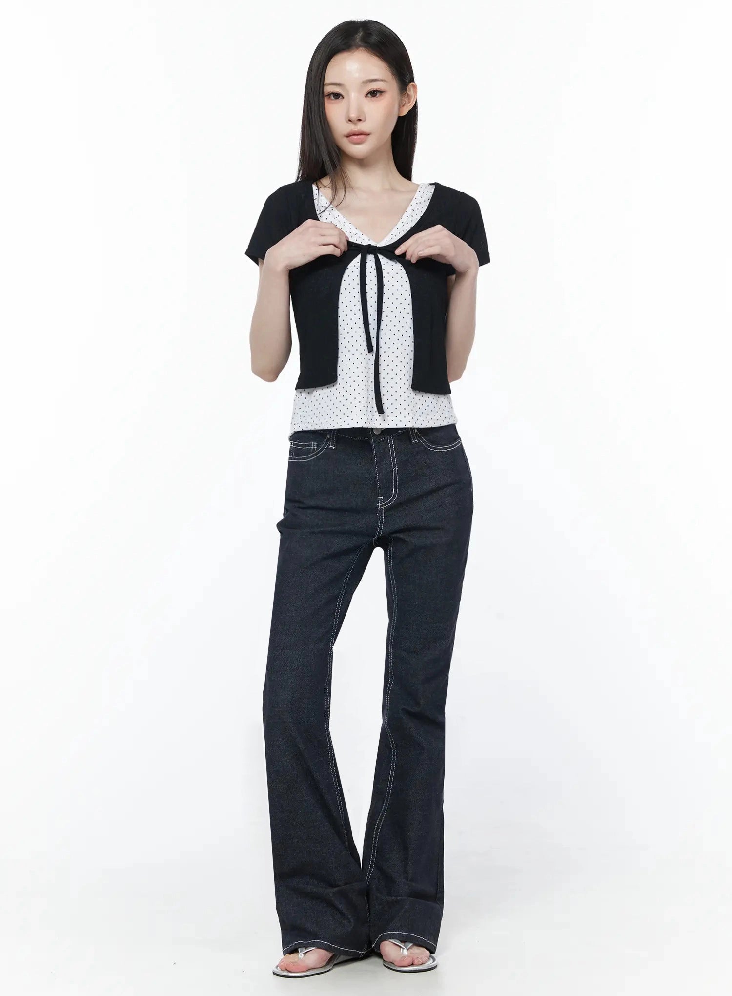 short-sleeve-tie-cardigan-iu512