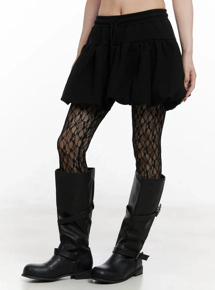 balloon-fit-flared-mini-skirt-in525