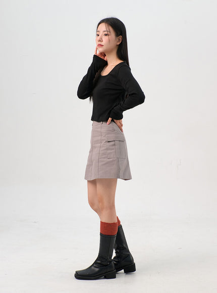 cargo-mini-skirt-os302