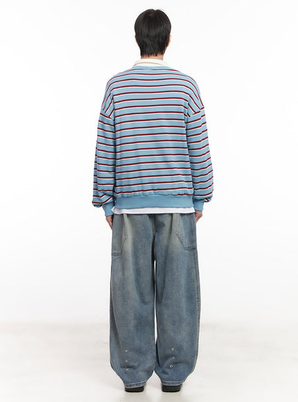 mens-stripe-collared-sweatshirt-light-blue-im518