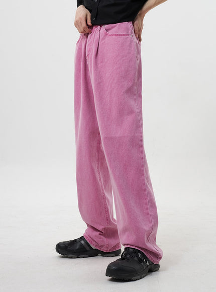 Wide Pink Pants Unisex CY319