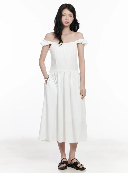 shirred-flare-midi-dress-ca509