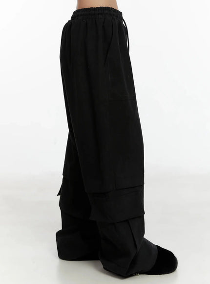 baggy-drawstring-cargo-pants-id525