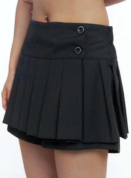 trendy-pleated-mini-skirt-cs504
