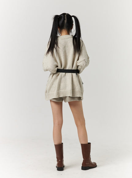 cable-knit-sweater-mini-dress-cj405