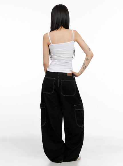 ruche-detail-tank-top-is515