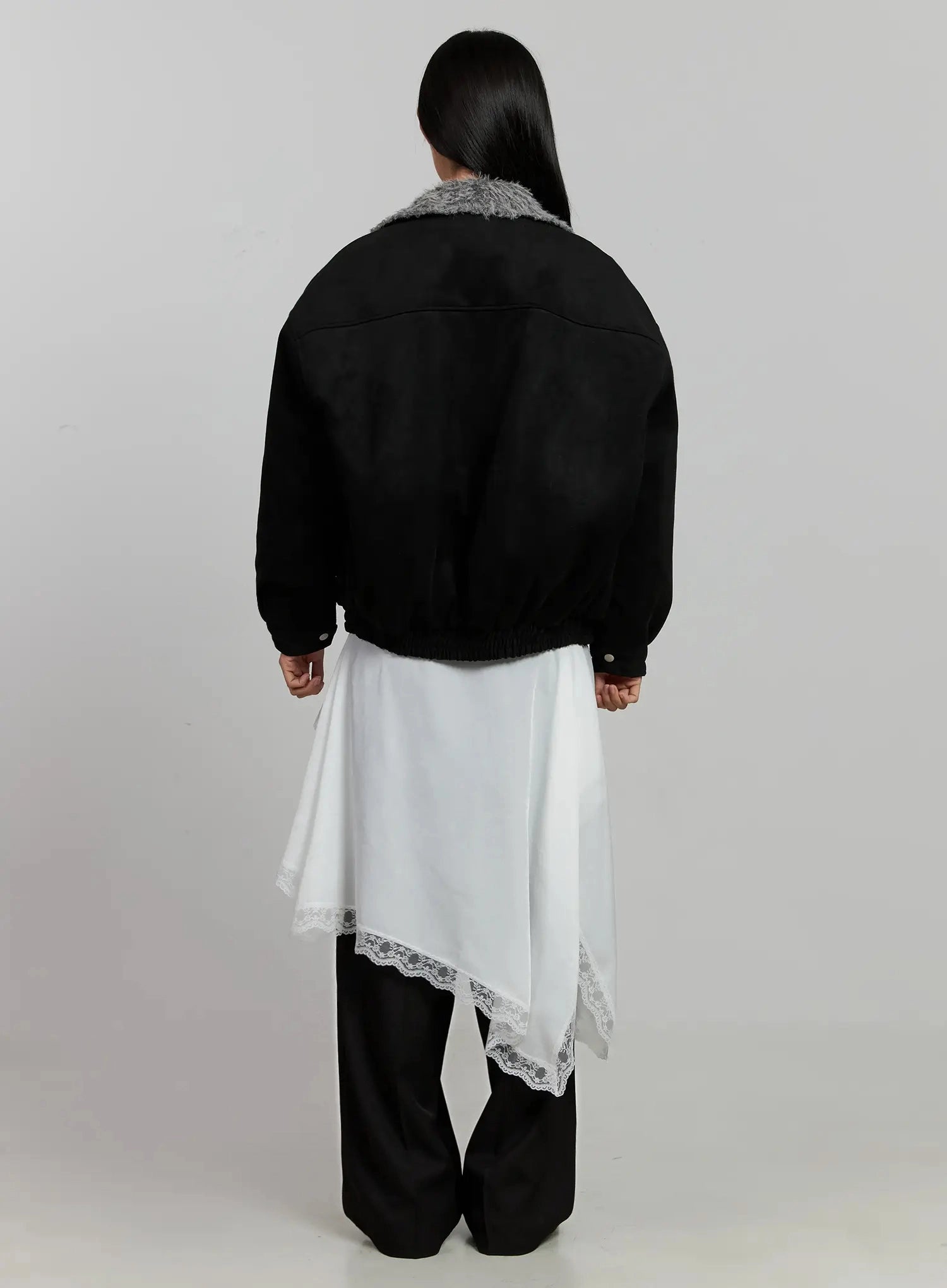 lace-overlay-skirt-ij505