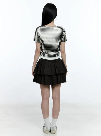 striped-layered-cardigan-cg513