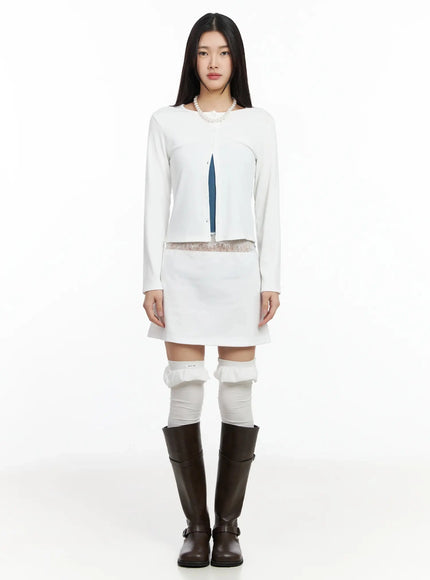 elegant-round-neck-lace-trim-cardigan-im530