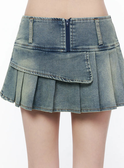 pleated-denim-mini-skirt-cu519