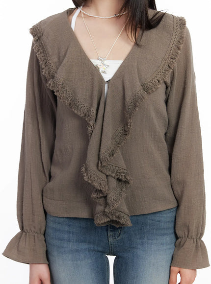 romantic-ruffle-trimmed-blouse-cm513