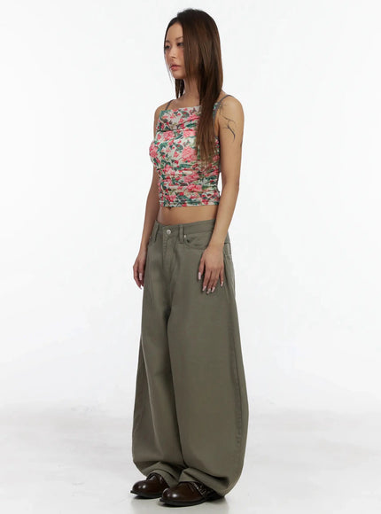 back-corset-belt-wide-leg-cotton-pants-ia527