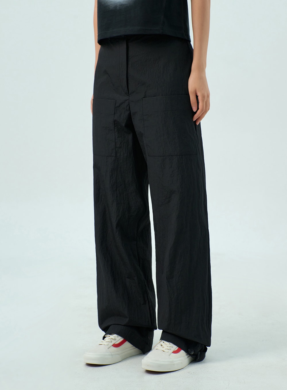 Nylon Wide Pants CY330