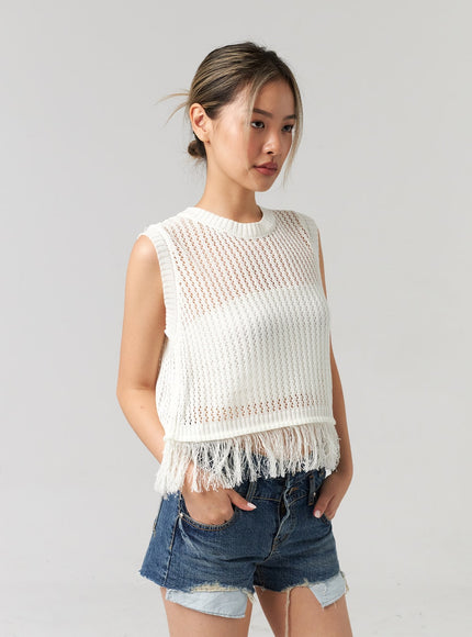 mesh-fringe-vest-cl305