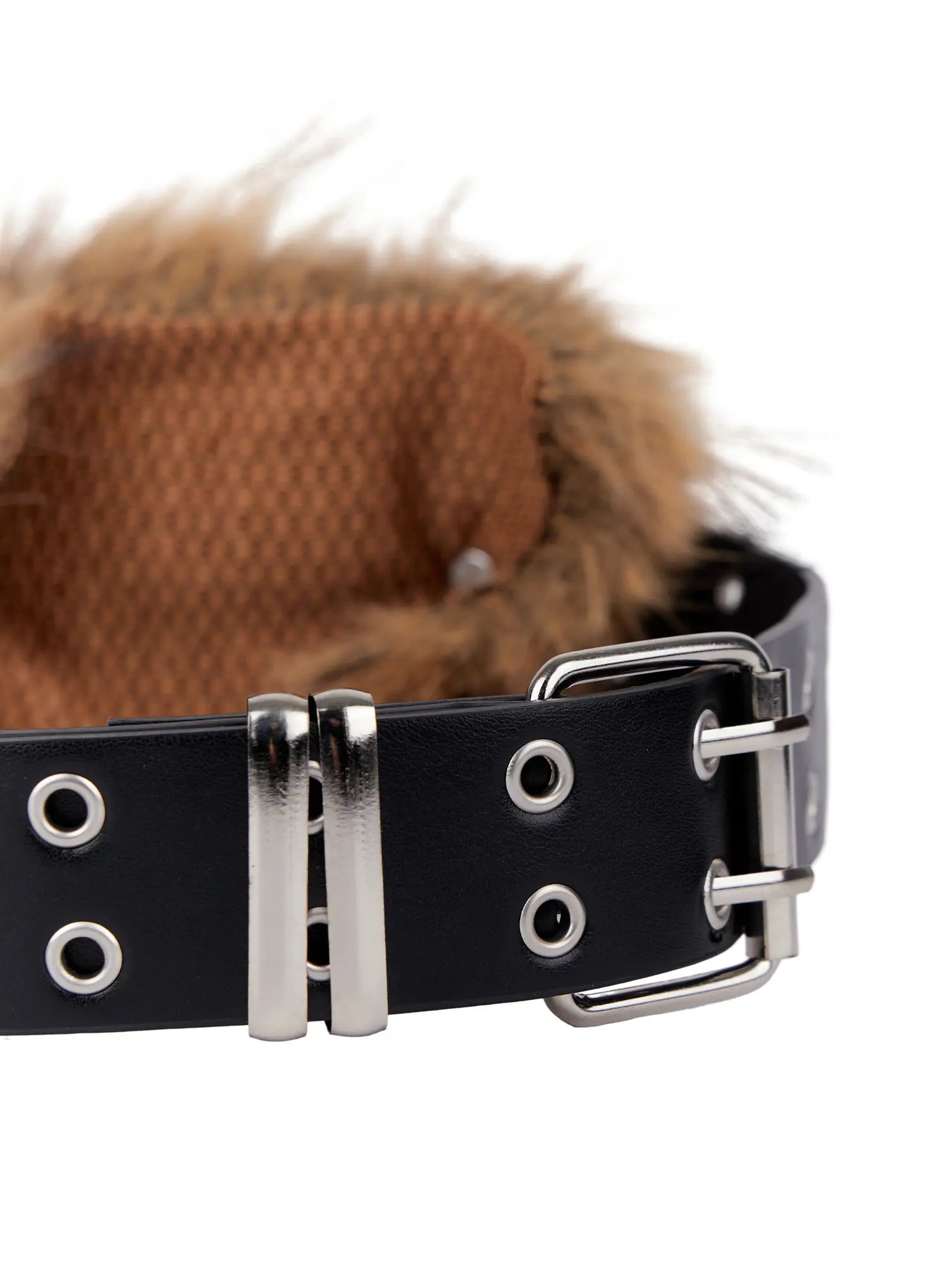 faux-fur-eyelet-belt-cn521