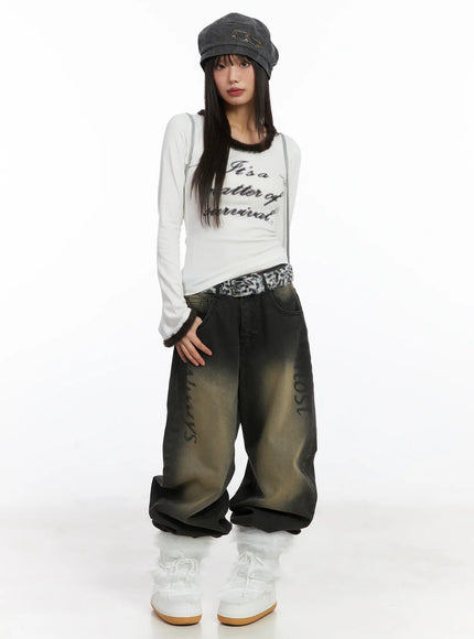 faux-fur-trim-fleece-long-sleeve-top-cd518