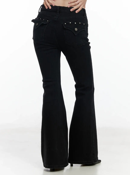 wonwoo-studded-bootcut-jeans-if520