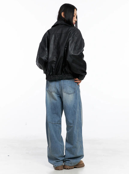 relaxed-fit-faux-leather-bomber-jacket-cs511