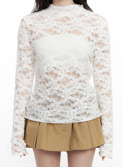 elegant-floral-lace-sheer-turtleneck-top-cj526