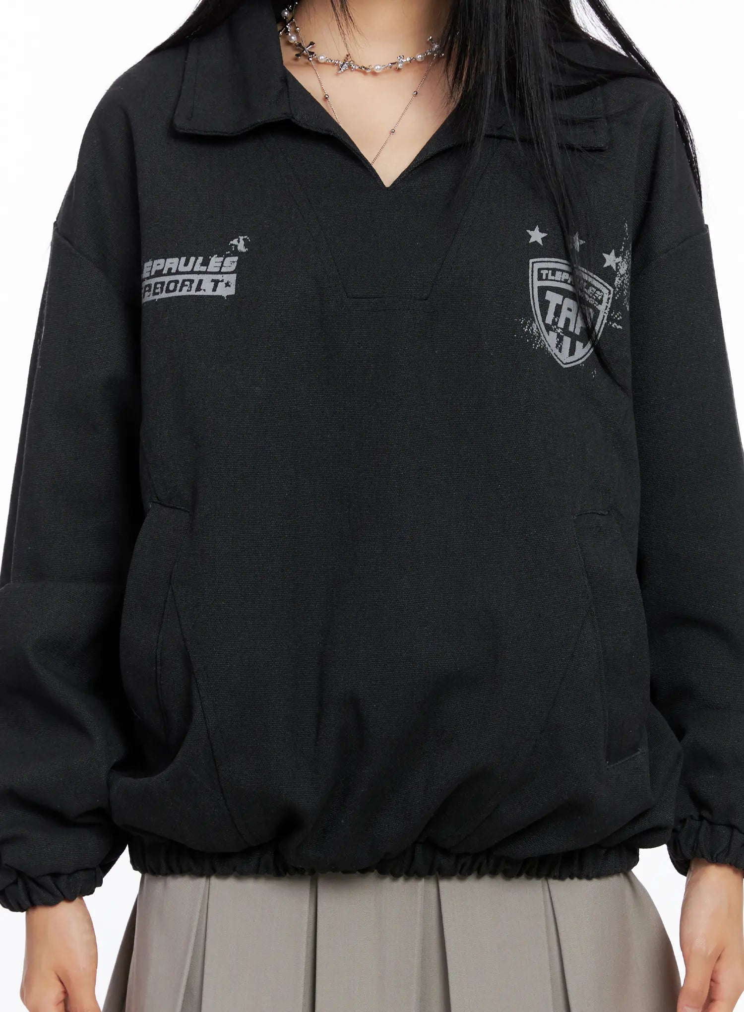 casual-oversized-graphic-banding-sweatshirt-cs509