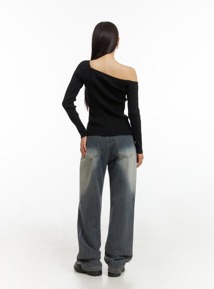 one-shoulder-buttoned-slim-cardigan-is402