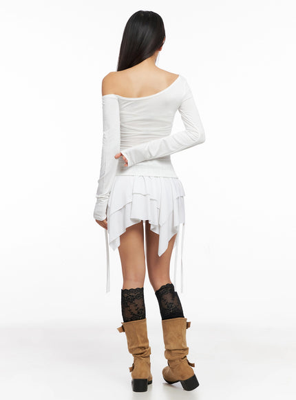 off-shoulder-lace-up-corset-blouse-ig528